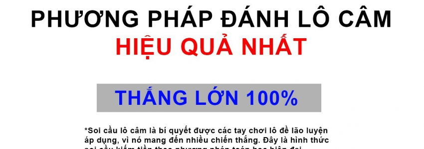 5 mẹo đánh lô câm giúp chiến thắng 100% dành cho người mới